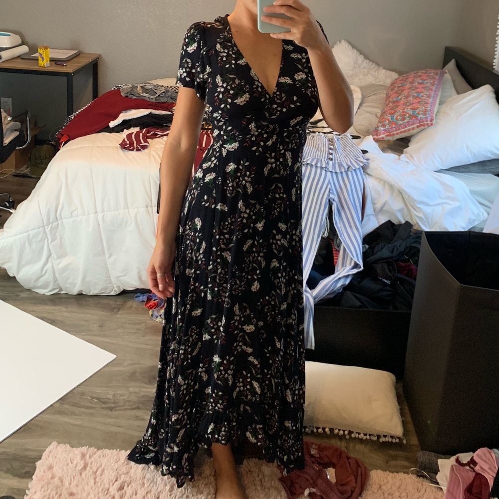Floral maxi dress